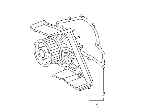 2002 Audi A4 Quattro Water Pump Diagram 2