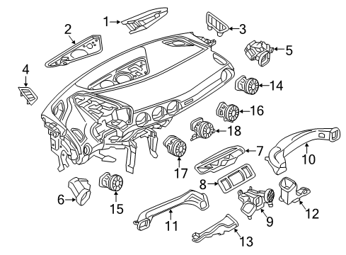 2018 Audi TT RS Quattro Ducts