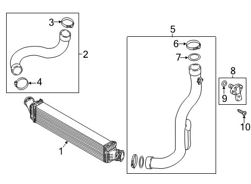 2018 Audi Q5 Intercooler