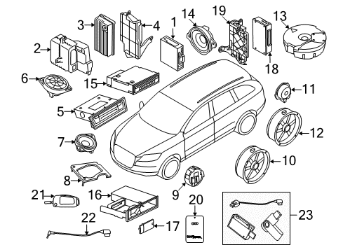 2010 Audi Q5 Sound System