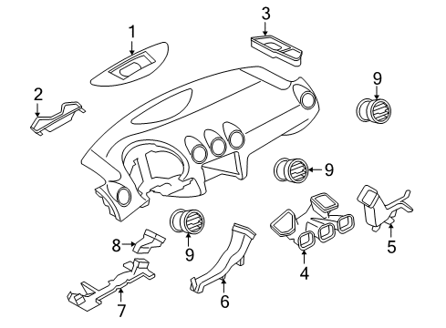 2010 Audi TT Quattro Ducts