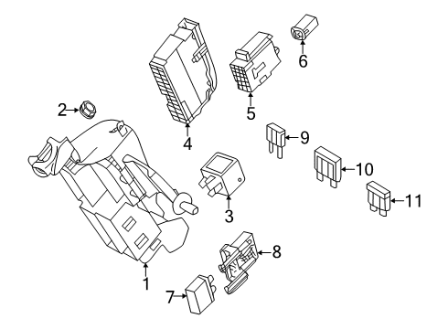 2022 Audi A5 Sportback Fuse & Relay Diagram 3