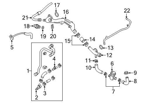 2017 Audi Q7 Powertrain Control Diagram 1