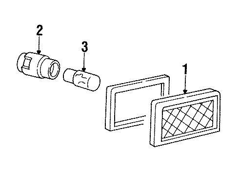 1992 Audi V8 Quattro Signal Lamps