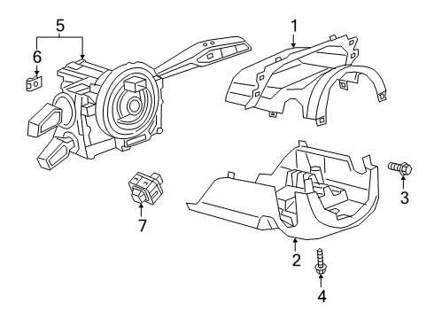 2022 Audi e-tron Quattro Shroud, Switches & Levers