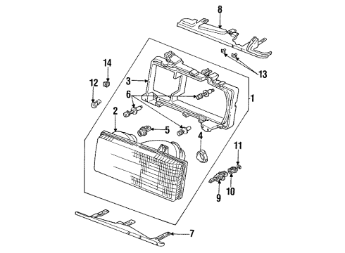 1989 Audi 200 Quattro Retainer Ring Pin Diagram for 165-941-165