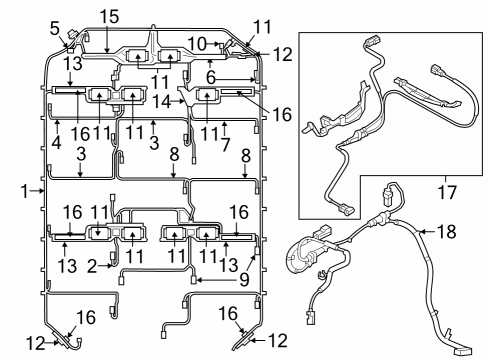 2024 Audi Q8 e-tron Wiring Harness