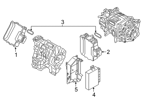 2021 Audi e-tron Sportback Electrical Components Diagram 5