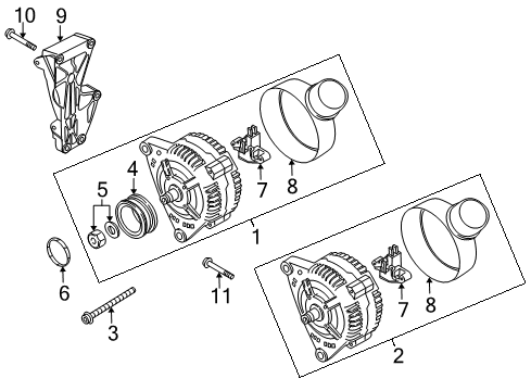 2012 Audi R8 Alternator Diagram 3