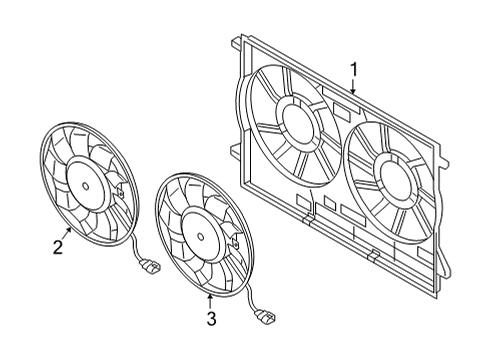 2024 Audi RS5 Cooling Fan