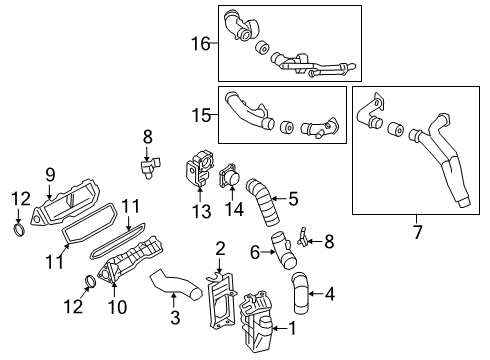 2019 Audi RS5 Sportback Intake Manifold