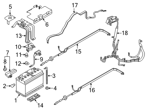 2015 Audi S8 Battery