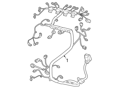 2023 Audi RS3 Wiring Harness