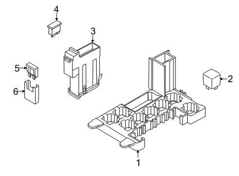 2011 Audi Q7 Fuse & Relay Diagram 2