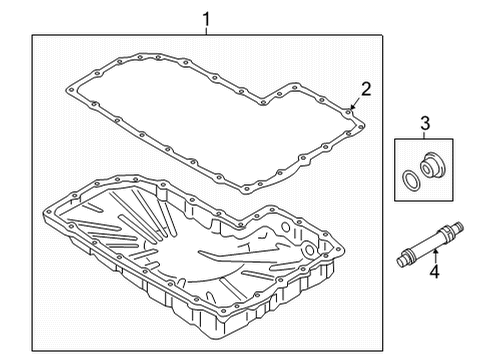 2022 Audi A4 Quattro Transaxle Parts