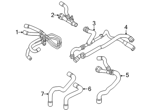 2022 Audi e-tron GT Hoses & Lines Diagram 5