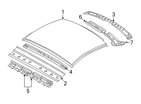 2006 Audi TT Roof & Components