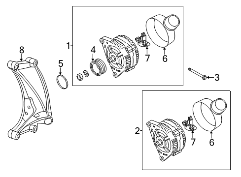 2017 Audi S5 Alternator Diagram 2