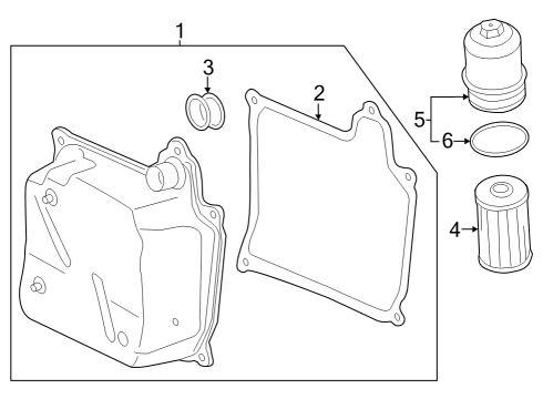 2023 Audi RS3 Transaxle Parts