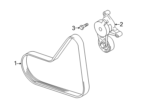 2011 Audi TTS Quattro Belts & Pulleys