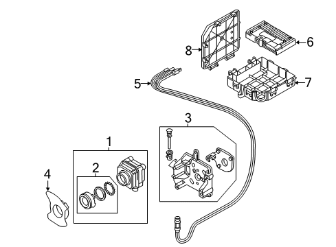 2013 Audi A6 Quattro Electrical Components Diagram 4