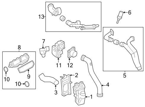 2022 Audi RS5 Intake Manifold