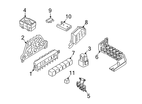 2002 Audi A6 Quattro Chassis Electrical - Fog Lamps Diagram 1