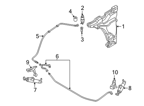 2022 Audi S5 Headlamps, Headlamp Washers/Wipers, Electrical Diagram 5