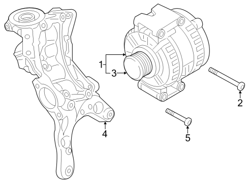 2017 Audi Q7 Alternator Diagram 1