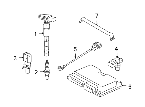 2007 Audi A6 Quattro Powertrain Control Diagram 2