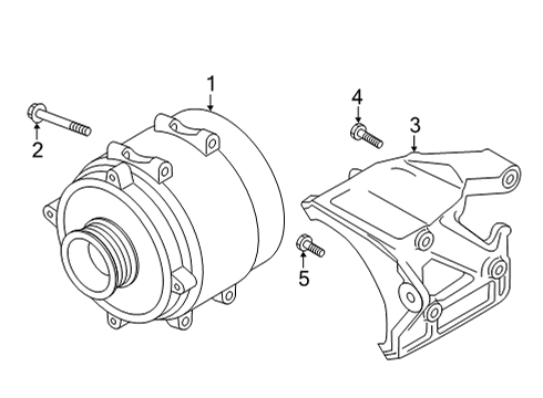 2021 Audi RS7 Sportback Alternator Diagram 2