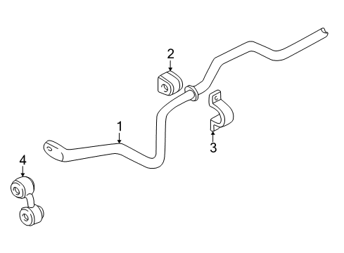 2003 Audi Allroad Quattro Rear Suspension, Control Arm Diagram 3