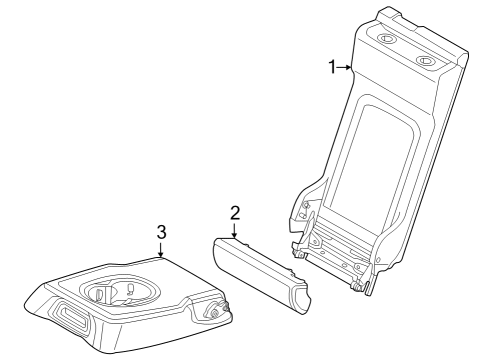 2024 Audi Q4 e-tron Rear Seat Diagram 3