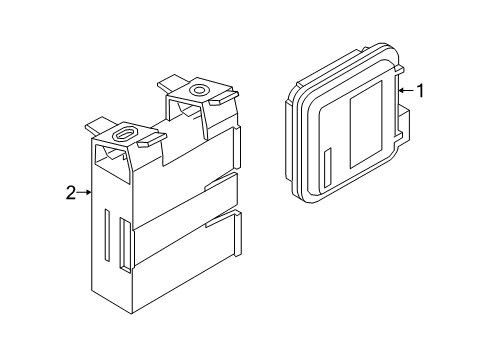 2021 Audi e-tron Sportback Electrical Components Diagram 8