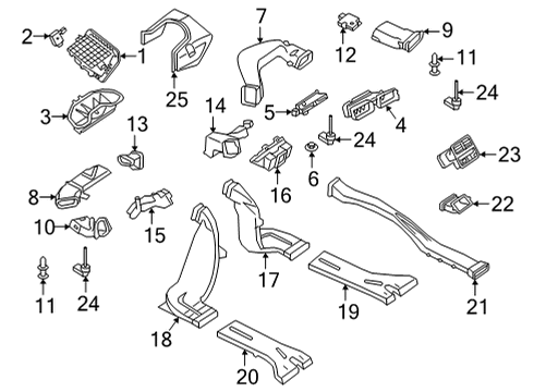 2022 Audi RS5 Ducts