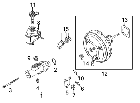 2010 Audi Q7 Hydraulic System Diagram 1