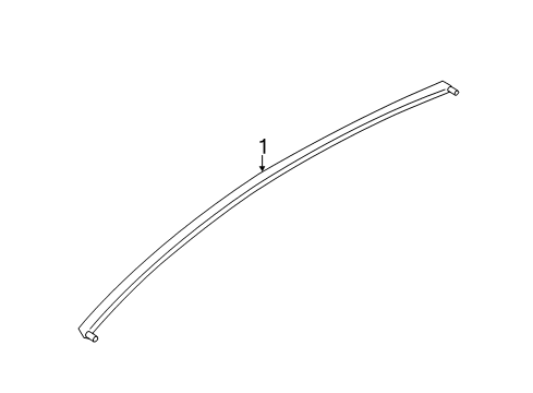 2013 Audi RS5 Spoiler Diagram for 8F0-827-933-A-GRU