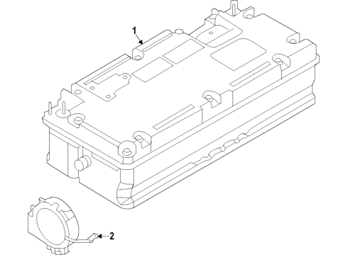 2023 Audi Q7 Battery, Blower Motor  Diagram 1