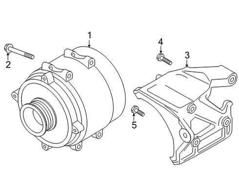 2022 Audi A6 allroad Alternator Diagram 2