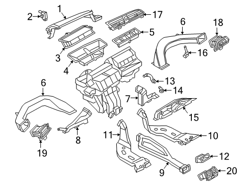 2022 Audi Q3 Ducts