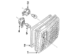 Diagram for Audi A6 Quattro Tail Light Lens - 4A0-945-224-B