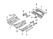 Diagram for Audi S4 Floor Pan - 8H0-802-015