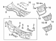 Diagram for Audi A8 Quattro Dash Panels - 4N0-805-431-TA