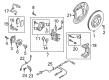 Diagram for Audi RS5 Sportback Brake Caliper - 8W0-615-403-S-QB7