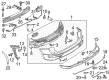 Diagram for Audi Q5 Bumper - 8R0-807-303-B-GRU