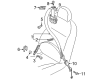 Diagram for Audi TT RS Quattro Seat Belt - 8S8-857-806-A-V04