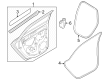 Diagram for Audi RS3 Weather Strip - 8Y5-833-721-C