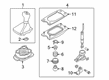 Diagram for Audi S5 Shift Knob - 8W0-863-278-A-1KT