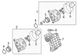 Diagram for Audi Alternator Pulley - 059-903-119-N