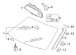 Diagram for Audi A5 Quattro Windshield - 8F0-845-099-F-NVB